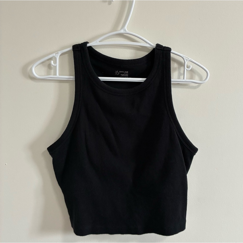 Aerie Tank Top With Shelf Bra